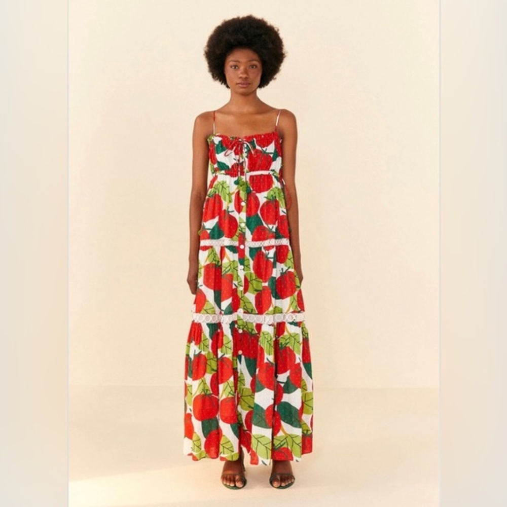 ISO FARM RIO TOMATO SKIRT OR DRESS S OR XS